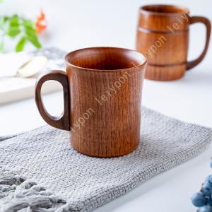 天然木製 ビールジョッキ ビアジョッキ エールジ...の商品画像