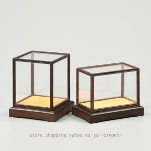 ディスプレイケース 卓上展示 小物保管用 収納箱 展示用収納ケース 工芸品・模型・ミニチュア・フィギュア・ガチャ用 キレイに陳列 多目的 コレクション｜leiypon