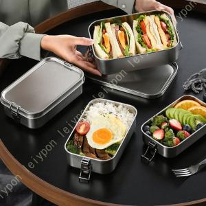未使用品 フェイラー FEILER ハイジ 3段ランチボックス お弁当箱 黄緑