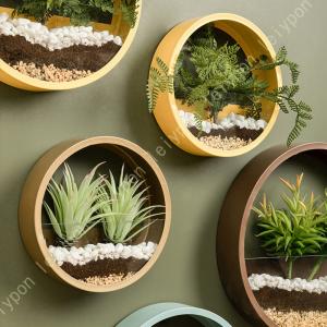 人工観葉植物 壁掛け 北欧風 ウォールグリーン ...の商品画像