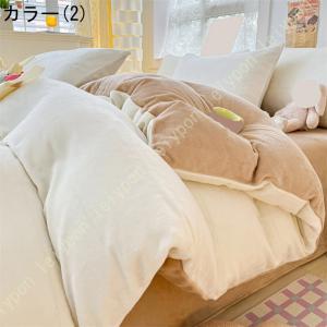 掛け布団カバー シングル あったか フランネル...の詳細画像3