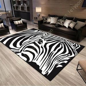 カーペットアニマルデザイン カラー ラグ アニマル柄 ゼブラ柄