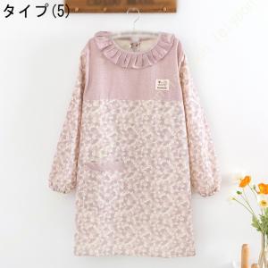 割烹着 おしゃれ 防水 かわいい エプロン レ...の詳細画像5