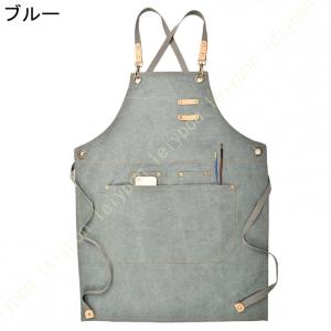 エプロン 作業用エプロン メンズエプロン ワー...の詳細画像2