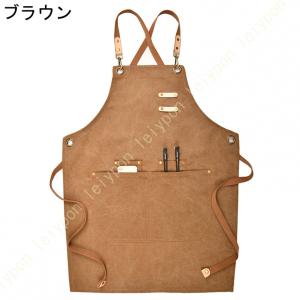 エプロン 作業用エプロン メンズエプロン ワー...の詳細画像3