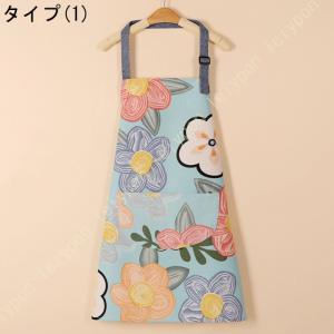 JCHJ ママ エプロン レディース キッチン...の詳細画像1