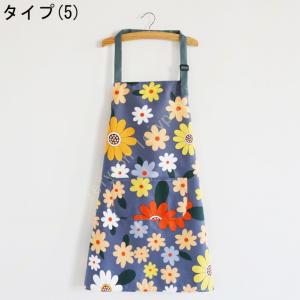 JCHJ エプロン コットン カフェ風 夏用薄...の詳細画像5