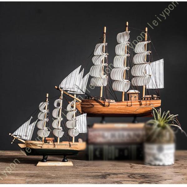 モデル ボート インテリア 海賊船 アンカー 帆船モデル 帆船模型 ワインキャビネット 帆船模型 置...