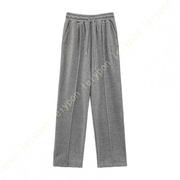 ロンパンツ レディース 冬 ルームウェア 柔らかい ワイド シンプル 美脚 細見せ 脚長 美尻 おし...