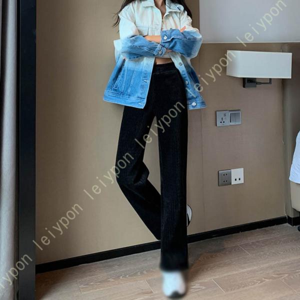 ワイドパンツ レディース ハイウエスト ワイドパンツ ウエストゴム 保温 防寒 防風 ジョガーパンツ...