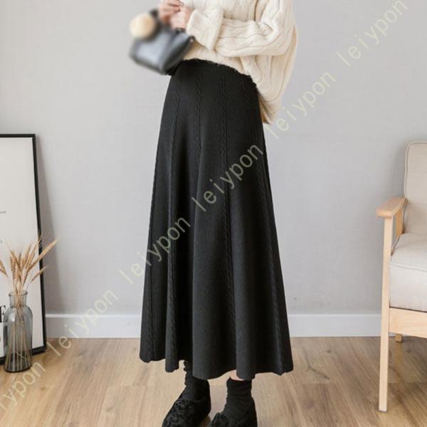 タイトスカート ニットスカート レディース 冬 厚手 タイトスカート 暖かい 柔らかい 伸縮性の良い...