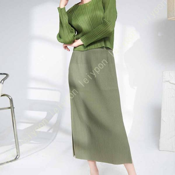 ニットスカート スカート レディース 秋 冬 ひらひら 可愛い フレアスカート ウエストゴム アイボ...