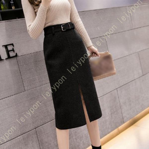 スカート レディース タイトスカート ハイウェスト ペンシルスカート ビジネス OL風 事務服 フォ...