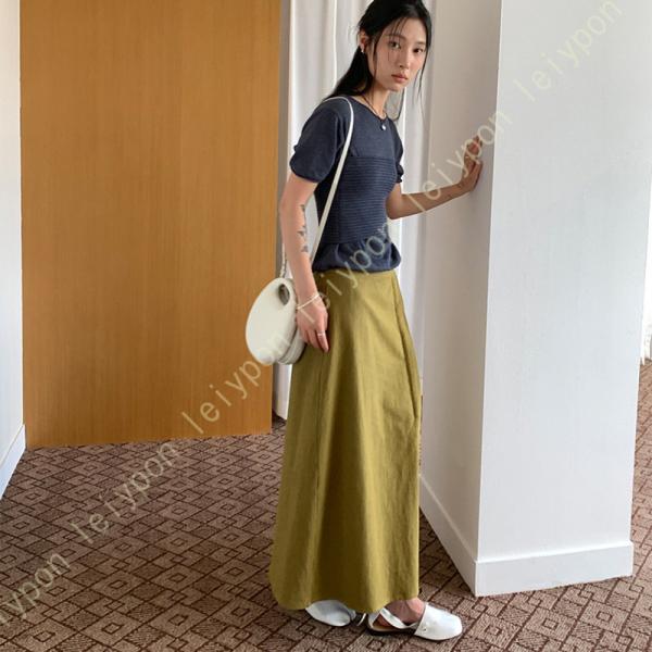 オフィススカート レディース 秋冬 ミディアム丈 スカート 極暖 オフィス 厚手 ウエストゴム きれ...