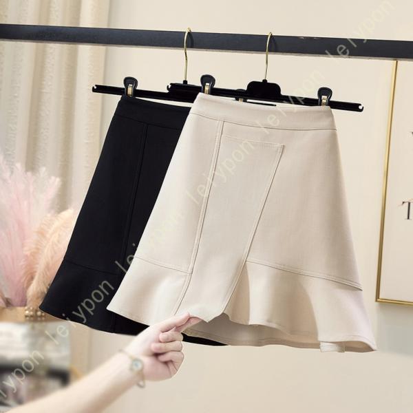 スカート レディース 膝丈 無地 通勤 オフィス ショートスカート 結婚式 春 夏 秋 通勤用スカー...