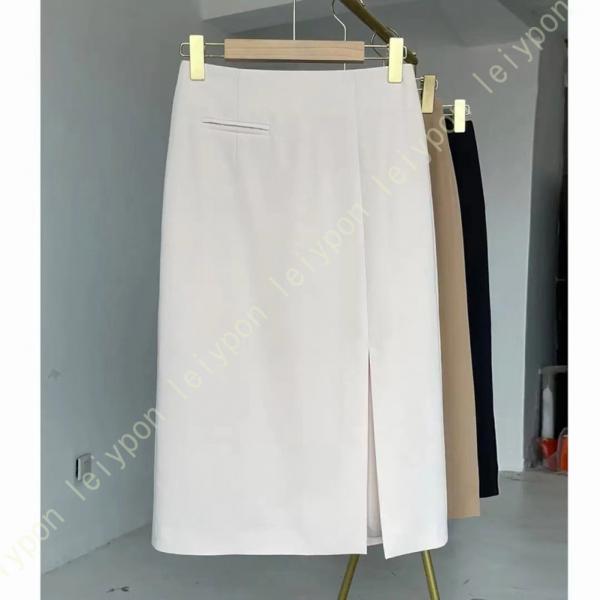 タイトスカート レディース 事務服 夏用 春用 スカート オフィス タイトスカート スーツ用 着痩せ...