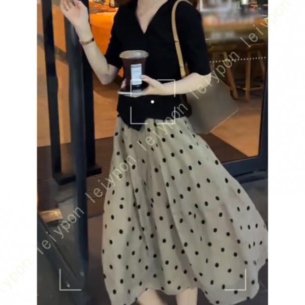 チュールスカート フレアスカート レディース ふわふわ ツルツル 滑らか 涼しい ゆったり 着痩せ ...