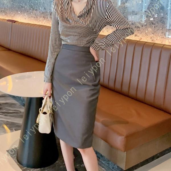 タイトスカート レディース 春夏 ハイウエスト きれいめ 美脚 美尻 履き心地よい オフィス カジュ...