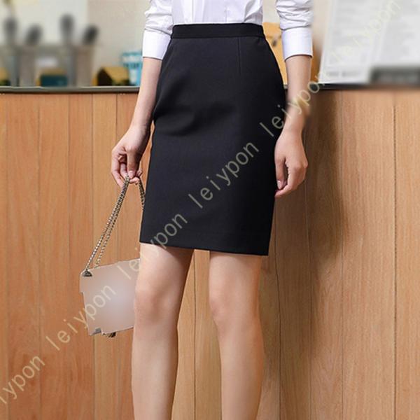 スカート レディース タイトスカート 春と夏 OL 通勤 職業 黒 ハイウエスト 涼しい 軽量 真っ...