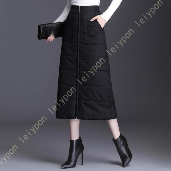 スカート レディース 冬 アウトドア 腰巻き シンプル 秋冬 あったか 巻きスカート 防寒 中綿キル...