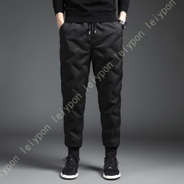 ダウンパンツ メンズ ロングパンツ 防寒 撥水 防風 透湿 保温 軽量 冬 カジュアル ファッション...