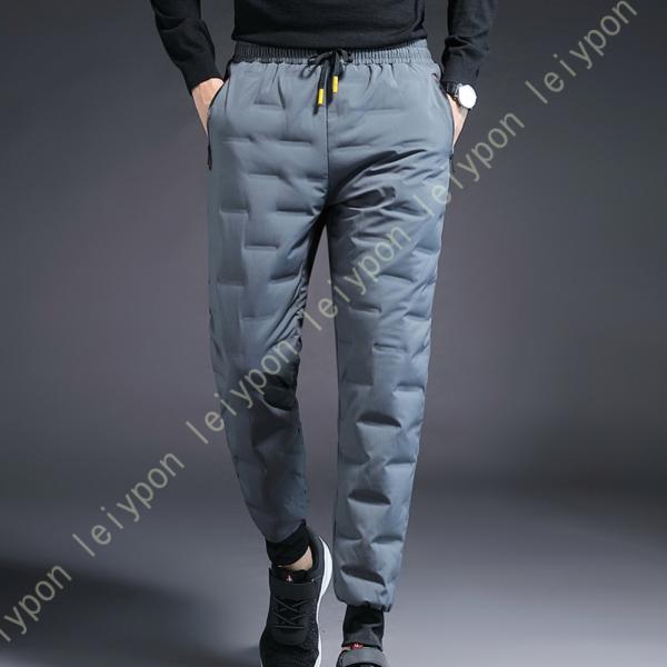 ダウンパンツ メンズ ダウン パンツ 防寒パンツ 撥水 防風 透湿 保温パンツ ロングパンツ ズボン...