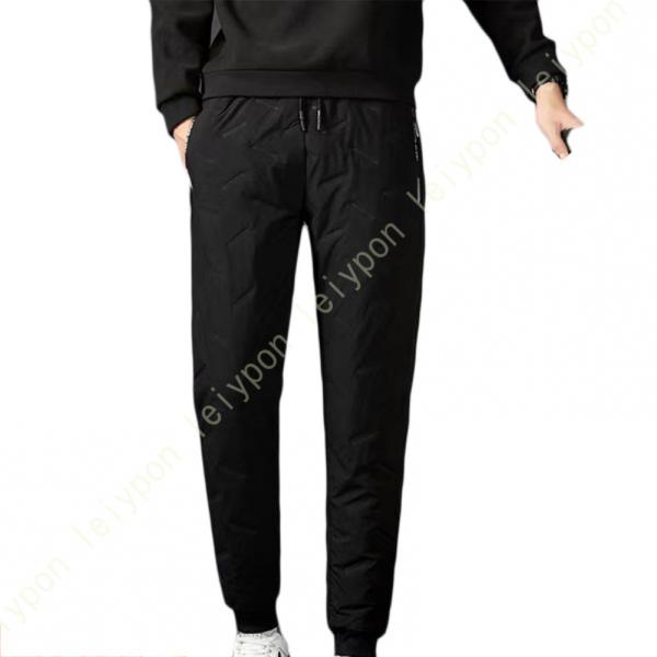 スウェットパンツ メンズ 裏起毛 ジョガーパンツ 暖かい 防寒 防風 保温 プリント 裏フリース ジ...