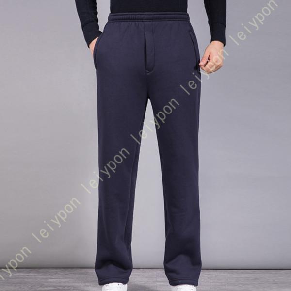 スウェットパンツ メンズ ロングパンツ 防寒 厚手 防風 暖かい イージーパンツ 裏ボア シャギー ...
