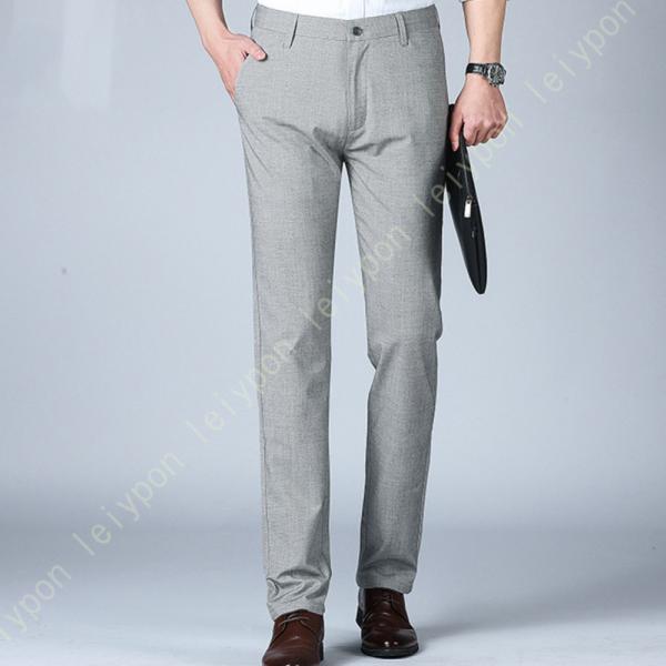 スラックス メンズ ストレートパンツ カジュアル 吸水 速乾 ゆったり 洗える アンクルパンツ チノ...