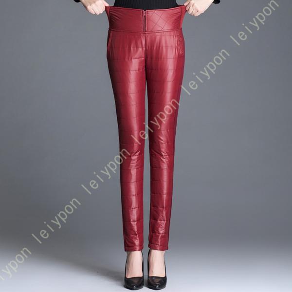 ダウンパンツ レディース 軽量 ロングパンツ 保温 スウェットパンツ 冬 おしゃれ 黒 あったか 防...