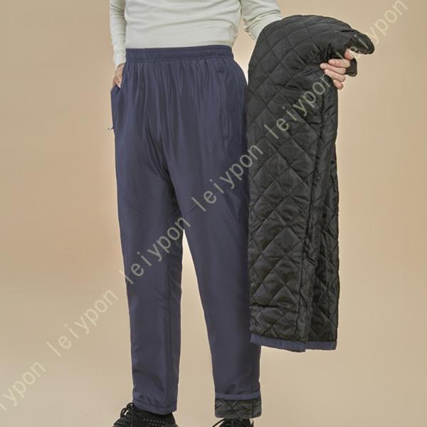 ロングパンツ 裏起毛 メンズ ズボン 冬服 パンツストレッチ 厚手 暖かい 防風 秋 冬 無地 スト...