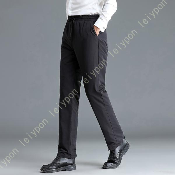 ダウンパンツ メンズ ロングパンツ 防風 防寒 冬服 ロングパンツ 暖かい 多機能 厚手 撥水 保温...