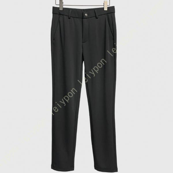 スラックス メンズ 冬 ストレッチ 厚手 裾上げ済 シワにくい 洗える ビジカジ カジュアル フォー...