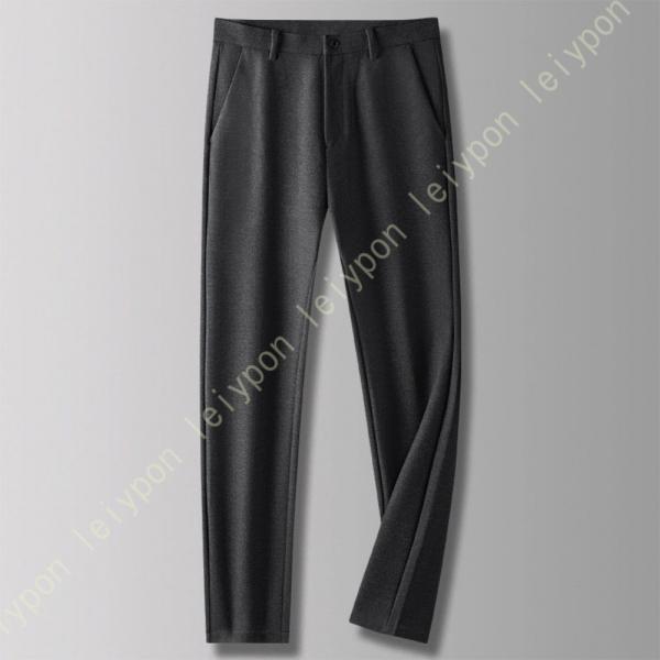 スラックス メンズ 冬 ノータックスラックス ビジネススラックス スラックス パンツ 秋冬 ビジネス...