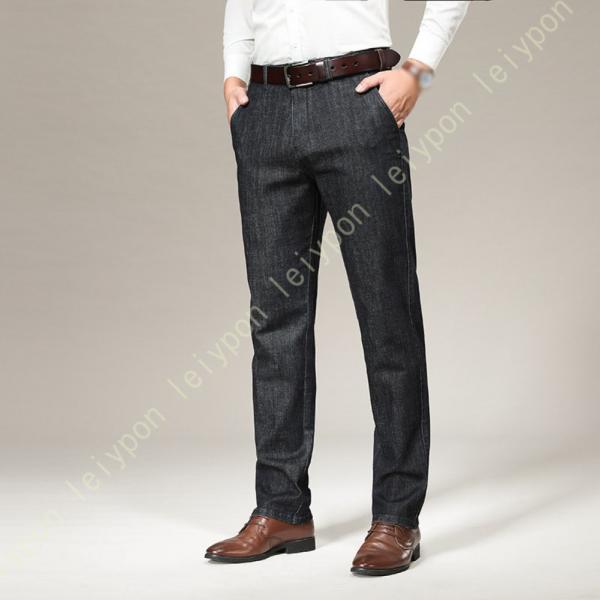 スラックス ノ厚手 ータック スリム メンズ 裾上げ済み 程よくスリム スラックス 春夏 秋冬 オー...