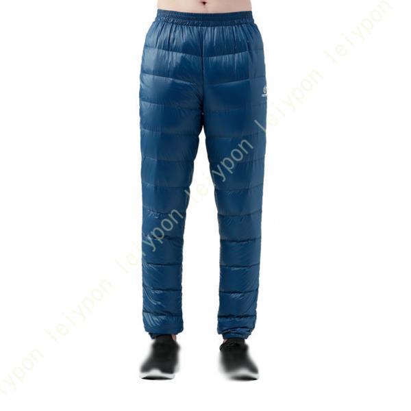 ダウンパンツ ロングパンツ メンズ 冬用 保温 厚手 見た目スッキリ 通勤 登山 カジュアル デイリ...