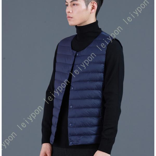 ベスト メンズ 冬 Vネック 裏起毛ベスト 冬物 ベスト 裏起毛ジャケット 暖かい アウター ジャケ...