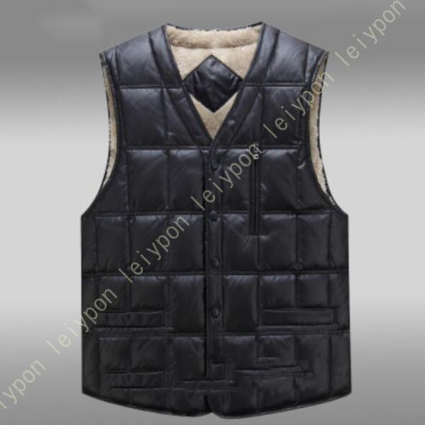 ベスト メンズ 防寒 軽量 Vネック ウルトラライト ジャケット アウター 冬 秋 メンズ ボアベス...