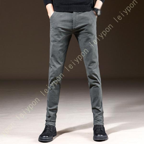 チノパン メンズ スキニーパンツ スリム ストレッチ カジュアル テーパーフィット 大きいサイズ ス...