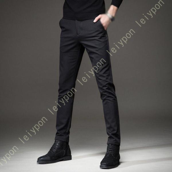 チノパン メンズ 裏起毛 ウエストゴム 冬用 スウェットパンツ ストレッチ ロングパンツ 防寒 防風...