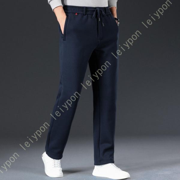 チノパン メンズ ズボン 冬服 裏起毛 暖かい 防風 パンツ スキニーパンツ ビジネス ストレッチ ...