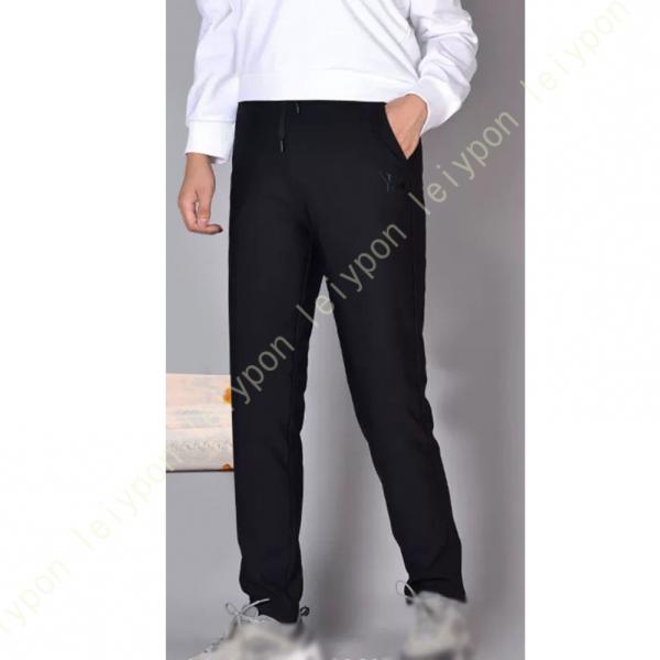 ロングパンツ メンズ 裏起毛 ウエストゴム あったか 暖かい 防寒 防風 ジョガーパンツ 前開き ま...