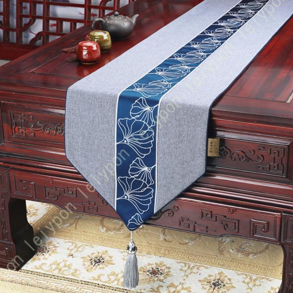 花瓶敷き テーブルランナー チャイニーズスタイル テーブルクロス カラフル 食卓飾り 装飾用テーブル...