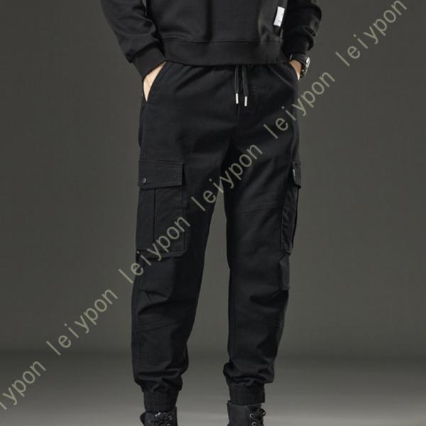 ジョガーパンツ メンズ サルエルパンツ 切り替え カジュアルパンツ 9分丈 パンツ ジョガー ボトム...