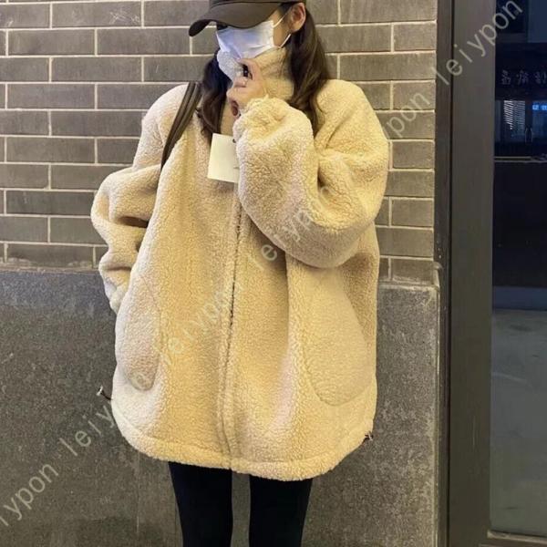 ボアブルゾン ボアジャケット 防風 ボアコート ボア ブルゾン ジャケット コート アウター マウン...