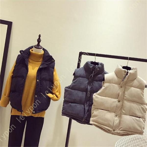 レディース ベスト 秋冬 中綿 ジャケット レディース 秋 冬 ダウンジャケット インナーダウンベス...