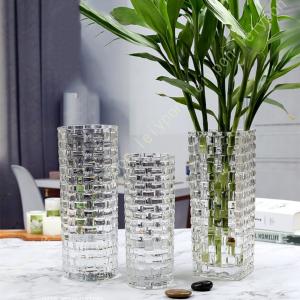 ボヘミアングラス ブルーラスターローズ 花瓶 : Combing Earth