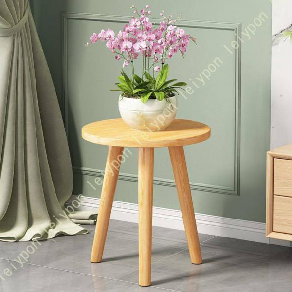 花台 木製 木製花台 ラウンド飾り台 インテリア 雑貨 フラワースタンド プランタースタンド スリム...