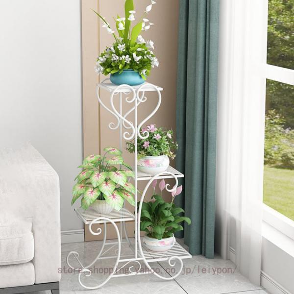 花台 鉢スタンド フラワースタンド アイアン おしゃれ プランタースタンド ガーデンラック 観葉植物...