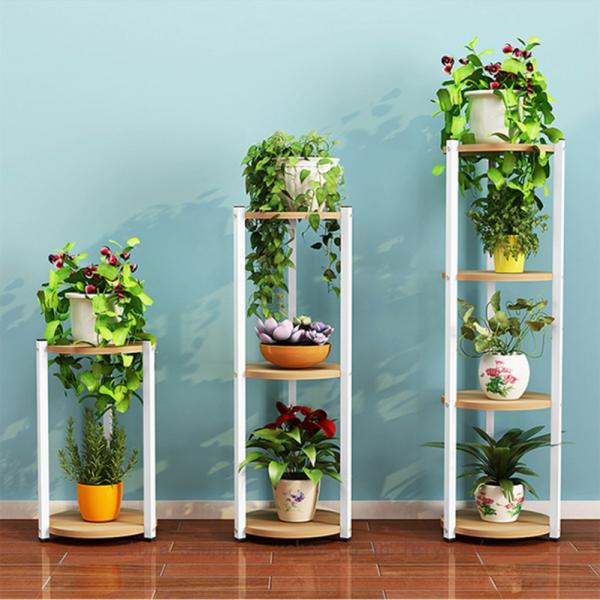 フラワースタンド 花台 アイアン 観葉植物 家装飾 プランタースタンド フラワーラック 植木鉢台 ス...